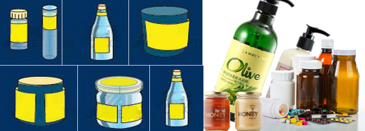 T Vertikálny typ stroja na automatické označovanie kontajnerov