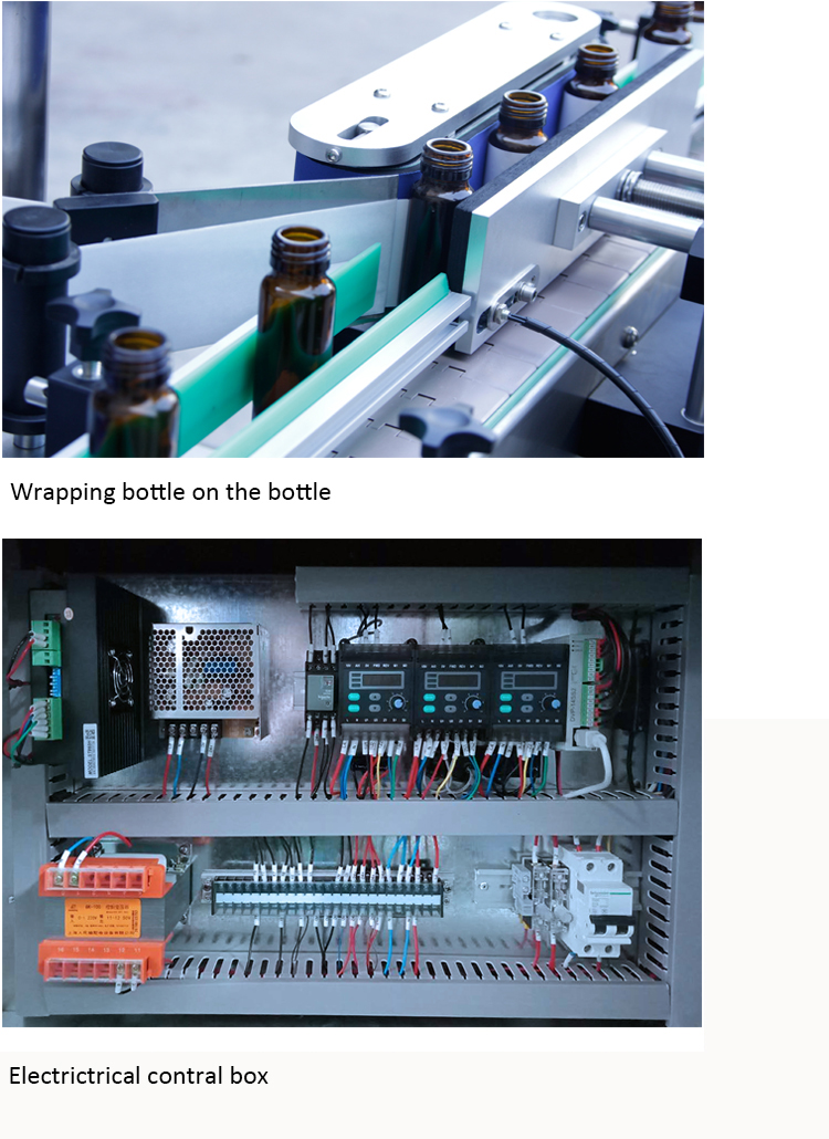 Automatický štítok s ovinovacou fóliou